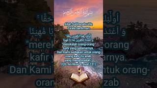 KAFIR YANG SESUNGGUHNYA  || 151 | #youtubeshorts #quran #islamicquotes