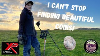 AMAZING CONDITION COINS! Silver| Metal Detecting UK| Real Metal Detecting| Live Digs| XP Deus