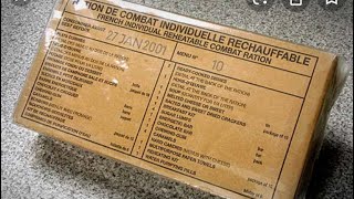 French 24 hr MRE Review