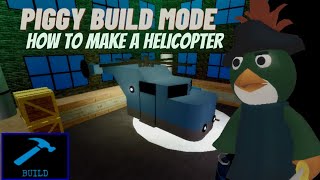 🚁 | How To Build a Helicopter | Piggy: Build Mode