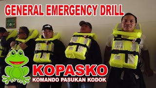 General Emergency Drill || KOPASKO Komando Pasukan Kodok. Vlog @suarnet