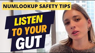 Listen to your gut - Safety Tips by NumLookup