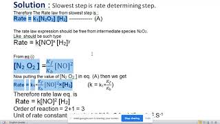 CHEMICAL KINETICS LECTURE-3