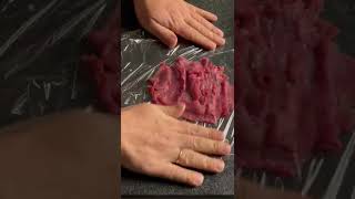 Beef carpaccio #shorts 🥩🥩🥩