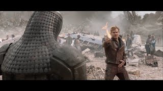 Guardians of the Galaxy | Star Lord "Dance Off Bro" Battle of Xandar Scene