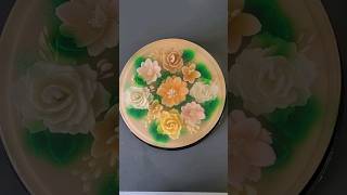 3d Art Jelly Cake Flower Bouquet / Process