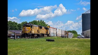 Railfanning around Rochelle Il 6 25 20