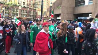 Mexico soccer fans