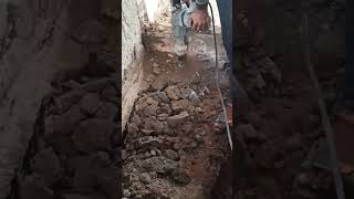 bathroom floor excavate  #civil #ishakmaking