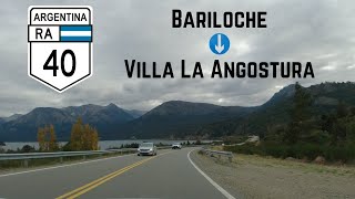 Journey Along RN40: Exploring the Scenic Route from BARILOCHE to VILLA LA ANGOSTURA