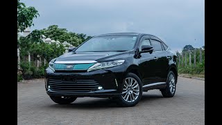 2017 TOYOTA HARRIER BLACK NEW SHAPE