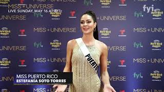 Telemundo Interview with Estefanía Soto Torres Miss Puerto Rico 🇵🇷  I Miss Universe 2020