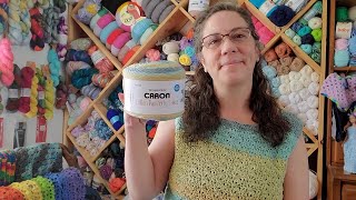 Caron Cotton Painterly Crochet Top