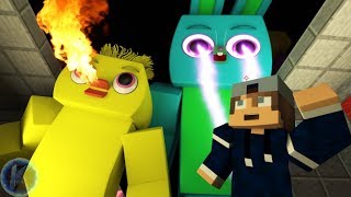 Toy Story 4 Ducky and Bunny End Credits Scene Minecraft Animation