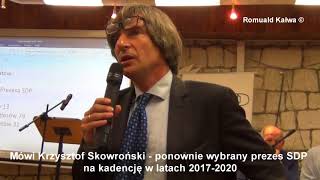 Krzysztof Skowroński ponownie prezesem SDP