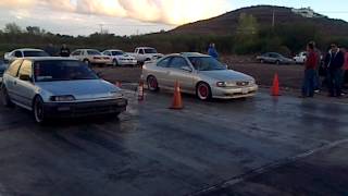 civic hachback vs sentra sr20