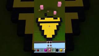 ice cream cone Minecraft falling sand art (73)