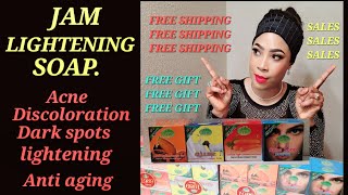 ORIGINAL JAM SOAP FOR SKIN WHITENING AND LIGHTENING.