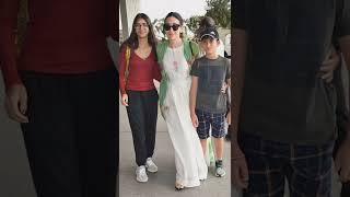 Karisma Kapoor with Her Children 💃🥰🌟 Daughter Samaira Kapoor & Son Kiaan Raj Kapoor #karismakapoor