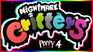 NIGHTMARE CRITTERS | CRIATURAS PESADILLA | ¿Los ENEMIGOS de Poppy Playtime 4?