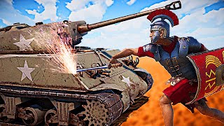 PRIMITIVE vs MODERN Army in Ultimate Epic Battle Simulator 2!