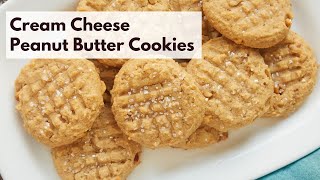 Cream Cheese Peanut Butter Cookies | Soft, Rich, and Irresistible!