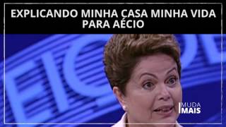 #Dilma13MudaMais - Dilma explica para Aécio como funciona o Minha Casa Minha Vida