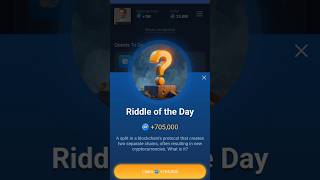 Riddle of the day 6 October x empire #xempire #shorts