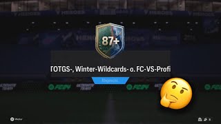 87+ TOTGS, WINTER WILDCARD or FC-VERSUS SPIELERWAHL #EAFC24