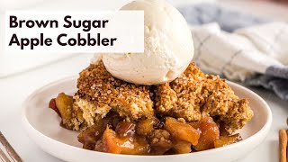 Brown Sugar Apple Cobbler