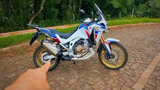 Troquei a cb 500X na África twin 1100 veja as diferenças