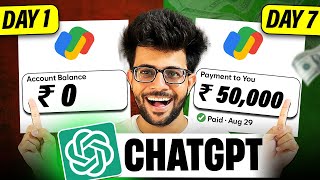 How I Made ₹50,000 using Chat GPT 🤑🔥