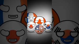 Major US Allies #countryballs #shorts