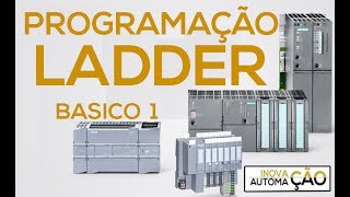 Programação CLP  Basico 1 em Ladder PLC Siemens e TIA Portal