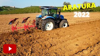 ARATURA 2022| New Holland T6020 + bivomere Cravero