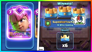 The *BEST* Deck to get 20 wins in Clash Royale