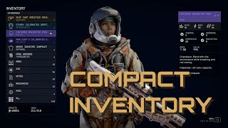 Starfield - Compact Inventory UI Mod