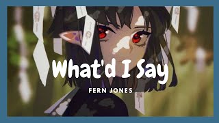 Country music -  What'd I Say -  Fern Jones - Daily Symphony - TuneOne Music