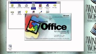 Windows NT 3.51 startup