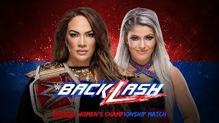 WWE Backlash 2018: Nia Jax vs. Alexa Bliss