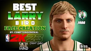 NBA 2K23 LARRY BIRD BEST FACE CREATION CURRENT GEN + NEXT GEN *UPDATED VERSION*