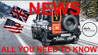 SA Overlander NEWS INEOS Grenadier 4x4 NEWS - All you need to know. USA UK