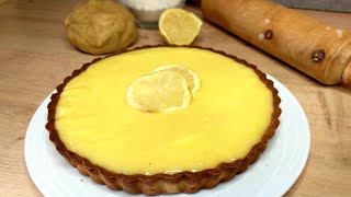 Tarte au citron hyper crémeuse et hyper rapide !!!🍋🍋🍋