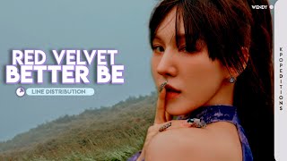 Red Velvet (레드벨벳)  – Better Be | Line Distribution