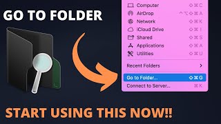 Mac Finder ,,Go To Folder” How to use it on macOS Monterey