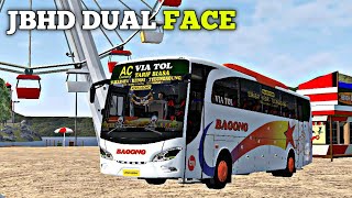 MOD BUSSID TERBARU || JBHD DUAL FACE, Baru Ini Mod Bisa Ganti Body 😱