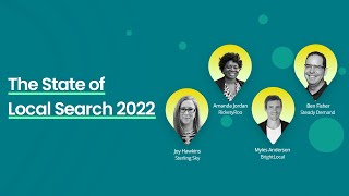 The State of Local Search 2022 | BrightLocal Webinar