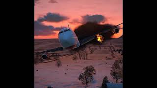 Airplane Crash | Airplane Landing | Airplane Crash | Airplane Crash Landing Status |  #shorts