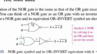 sec 3-07 to 09 Inverter, NAND, NOR