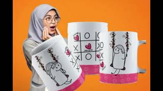 GELAS MUG BATAM, TEMPAT SABLON MUG DI BATAM WA 081927133247 #mugs  #shortvideos #souvenirulangtahun